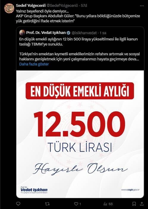 Bakanın Dalga Geçer Gibi Emekli Maaşı Paylaşımı İsyan Ettirdi 7